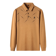 AG88158钱塘2020-3春季新款中年男士时尚休闲长袖T桖高品质P70，男装T恤，钱塘207-3