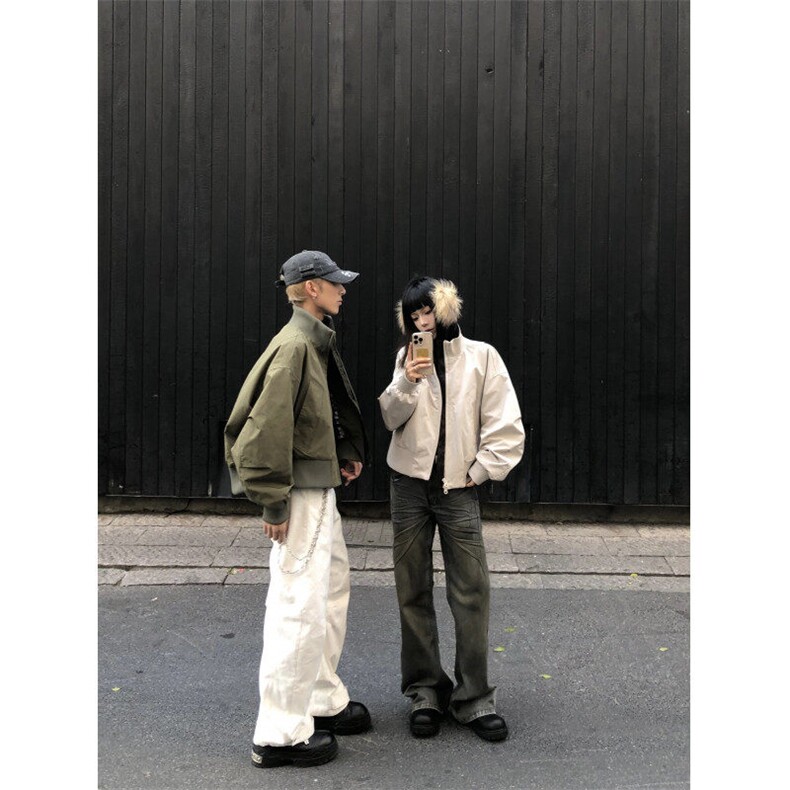 情侣主图2025春季新款W2502夹克座山蟒,男装夹克,电商C313