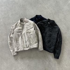 现货哈灵顿皮衣 W2602M-2XL P115图片