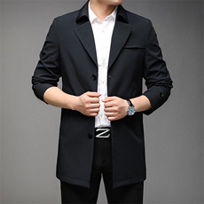 AB8207钱塘2020-3常年款不断货男士翻领商务休闲夹克精品P155，男装夹克，钱塘207-3