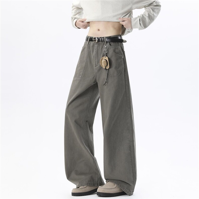 N1236-P58工装牛仔裤男女图片