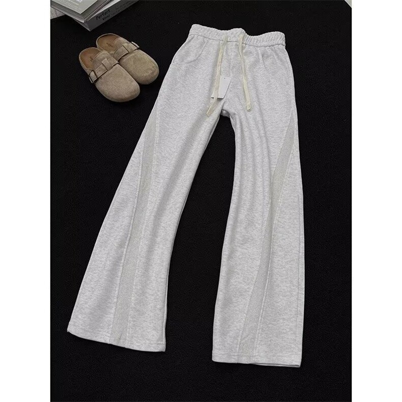 简约时尚ins日系潮流新款气质百搭慵懒原宿休闲裤文艺流行，女装休闲裤，星座1210-1