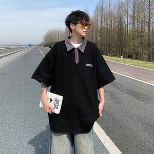 T311-P35美式220克学院风polo短袖图片