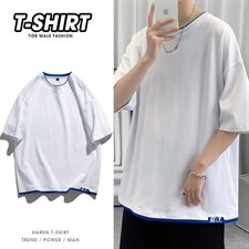 ！2026夏新款男纯棉宽松短袖T恤百搭印花体恤打底衫T3913-P26，男装T恤，星座1206-1（原A206-1）