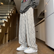 26新款灯芯绒潮流美式百搭设计感宽松休闲裤B315-K125-特p35控68，男装休闲裤，电商B315