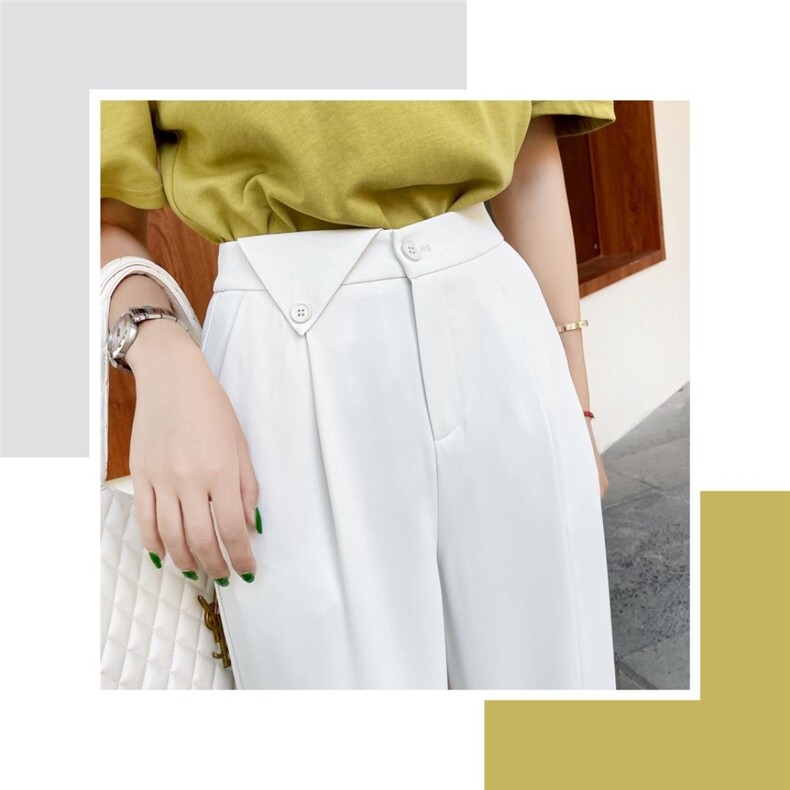 夏季新款！冰丝斜纹直筒裤，其它，欧洛风琴