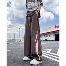 多巴胺穿搭速干休闲裤男夏季新款潮牌百搭宽松长裤现货K8032-P38，男装休闲裤，星座512-3