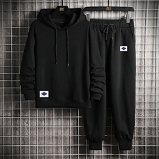 TL8061-P80连帽卫衣套装男运动套装两件套长袖运动服网格挂拍，男装休闲套装，电商A040A