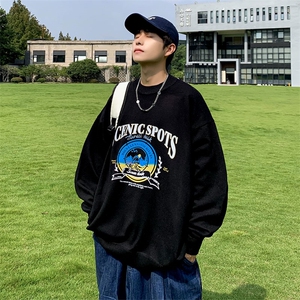 高品质 秋冬季圆领毛衣男士加厚线衣男针织衫男 M36-P45图片
