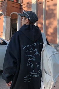 A040-WY2092-P40连帽卫衣男加肥加大码胖子棒球服外套图片