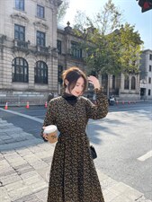 加绒连衣裙，女装连衣裙，阿爆