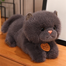 可爱慵懒小猫公仔仿真猫咪毛绒玩具玩偶儿童安抚布偶布娃娃女礼物