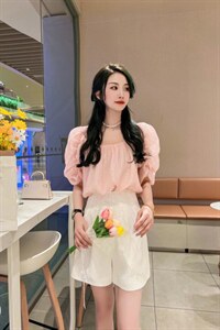 韩版套裤图片
