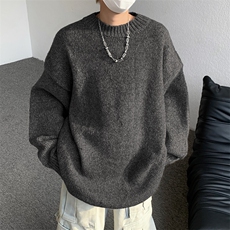 秋冬韩系轻奢新款毛衣男士潮流半高领针织衫慵懒风时尚线衣，男装针织衫/毛衣，星座410-7