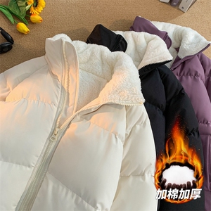 抖音得物品质深度库存三防面料加绒加厚棉衣外套冬棉服WM111特P60图片