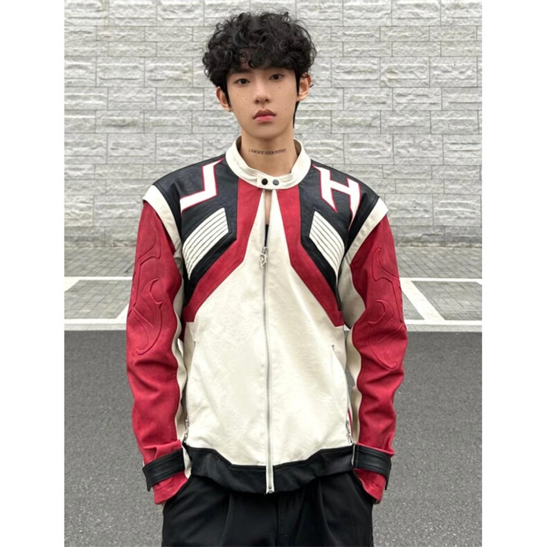 【有货】cleanfit赛车服外套男高级感痞帅美式夹克HT106LL-特P83,男装夹克,星座1007（原301D）