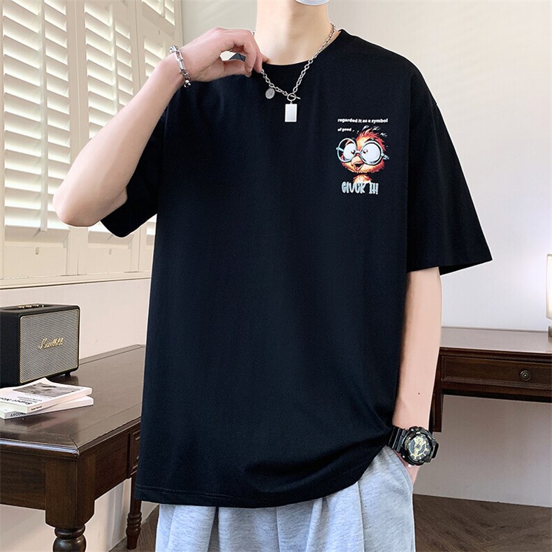 夏季男短袖t恤高品质多工艺发泡印大码T恤衫HF8392-P34,男装T恤,星座1206（原A206）