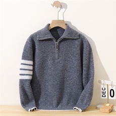 新款百搭翻领四杠，童装儿童羊毛衫，冰晶童装