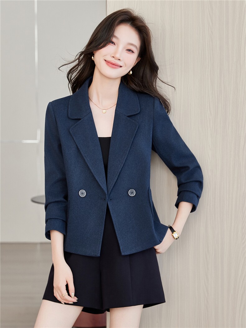 《档口现货》2026秋上新气质短款职业西装短外套小个子女,女装短外套,苗苗