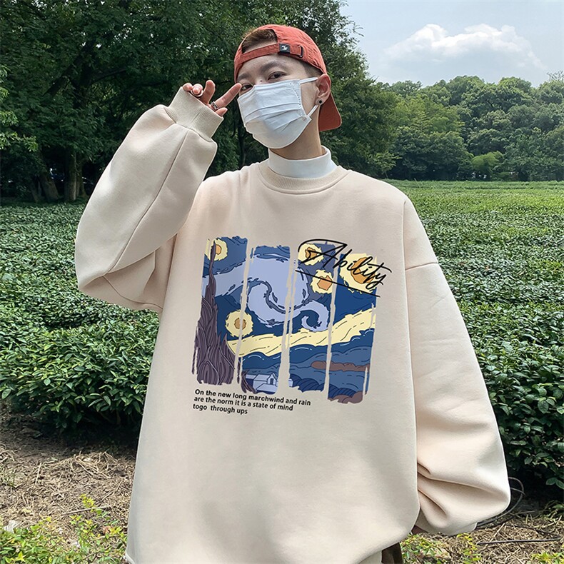 直播360克重磅美式印花卫衣Y229特P28同步供应华棉品质P38特,男装卫衣,电商A486
