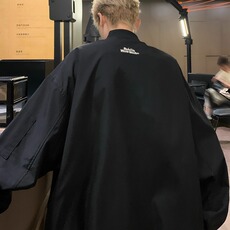 春秋季男士夹克宽松潮流休闲男装ins情侣款飞行服外套女HY679/P64，男装夹克，星座506