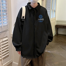 控58加厚加绒衬衫男大码长袖衬衣男外套HC79274-P38加绒款-P48，男装衬衫，电商A040