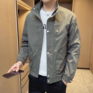 夹克 潮流青春舒适夹克男士贴标工装外套DS-A329-3309-P85图片