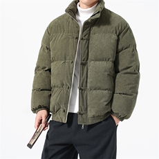 风立领灯芯绒棉衣男加厚潮盘扣棉衣xz815-503p145，男装棉衣，星座815（原A203）