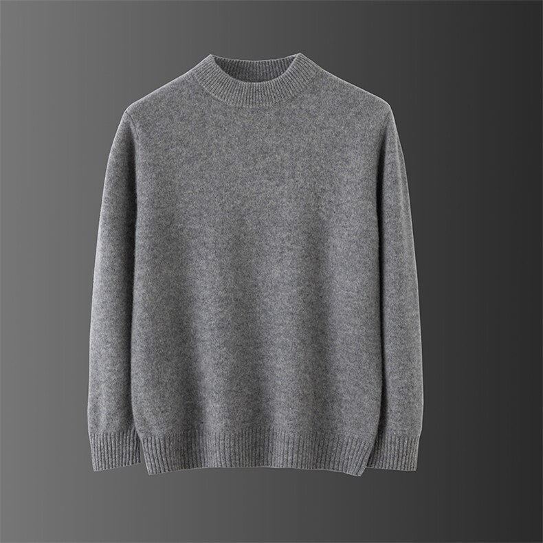 时尚经典男士羊毛衫简约百搭保暖毛衣高品质舒适面料男装，男装羊毛衫，暖钟情羊绒