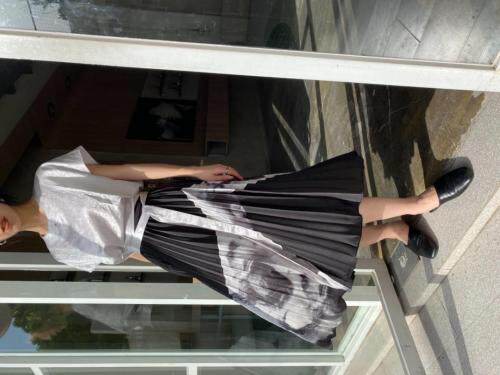 质感好的百搭衬衫.后工艺处理的特殊面料，女装衬衫，N.N MAGGIE