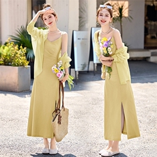 2025新款防晒两件套，女装套装/套裙，奕可儿