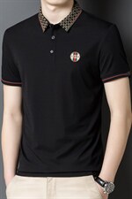 夏季新款短袖T恤男薄款纯色男装中年男士休闲弹力百搭polo体恤衫，男装T恤，电商B212（原钱塘6029）