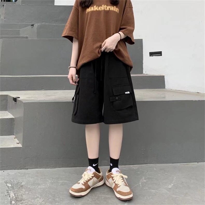 夏季2022新款高腰工装短裤宽松五分裤DK33P43,男装休闲裤,星座1116-2