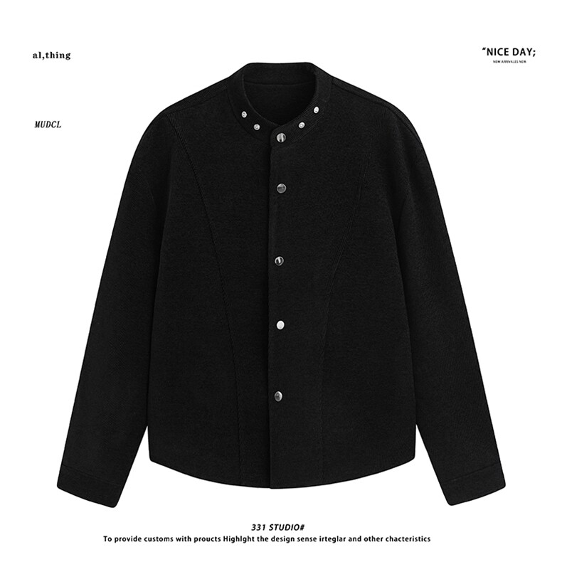 平铺~2026春季立领风夹克外套YJ6028/P115，男装夹克，电商B331