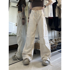 B221美式ins街头hiphop宽松工装休闲裤子LK23122-P65控88，男装休闲裤，电商B221