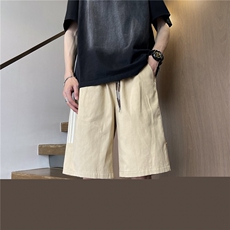 夏季短裤宽松百搭五分裤休闲运动潮款短裤A061-AD00592-P40，男装牛仔裤，电商A061