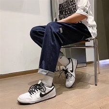 日系宽松微锥形牛仔裤男士百搭水洗N1018P40，男装牛仔裤，星座1116-2