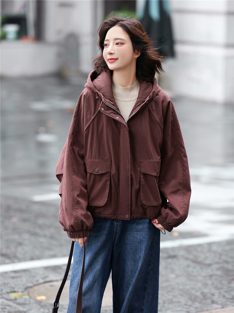 时尚休闲宽松202加绒加厚保暖棉衣棉服,女装棉衣/棉服,玛其路