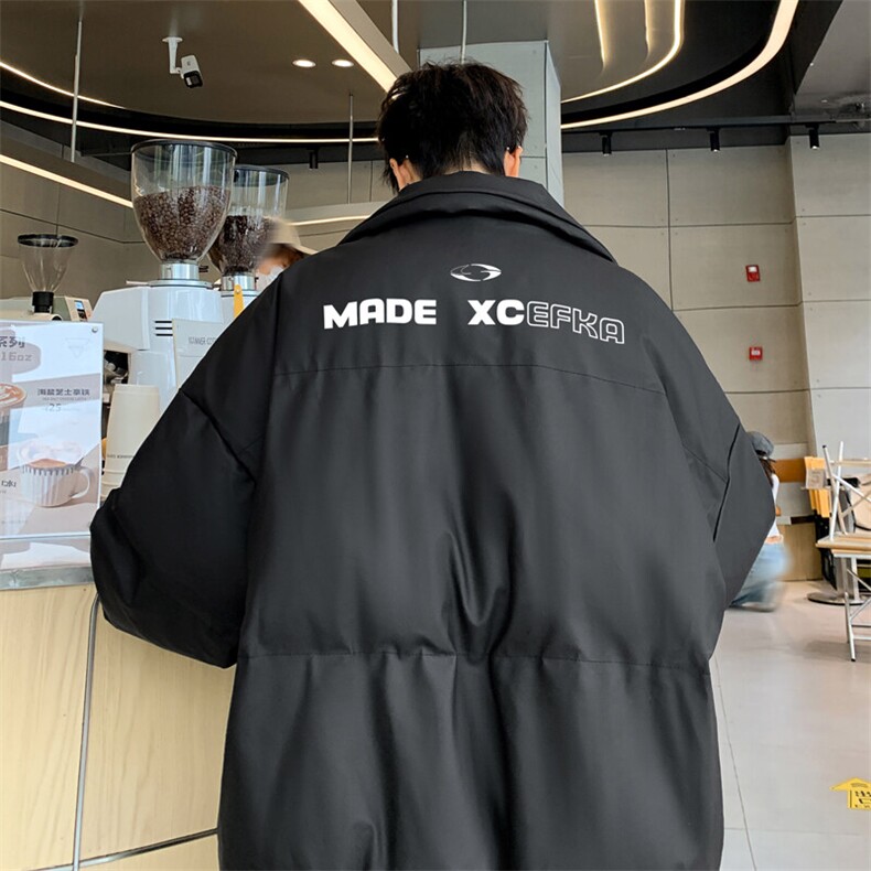 A440-1-MY8210-P110秋冬加厚皮棉衣外套精致口袋棉服短款,男装棉衣,电商A440-1