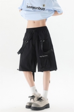 8XL-M特大码肌理感五分裤户外登山裤冲锋裤短裤男DK1502P49控68，男装牛仔裤，电商D206-1