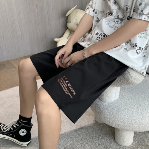短裤男夏季薄款潮流宽松休闲运动裤外穿五分裤Dk518-特批16,男装休闲裤,星座718-1