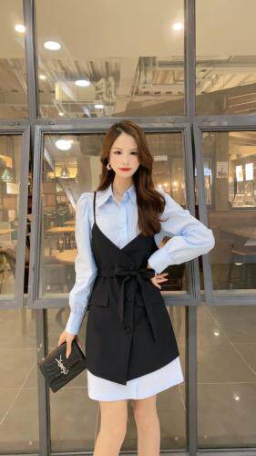 秋装、两件套连衣裙，女装连衣裙，茜娅图seattle