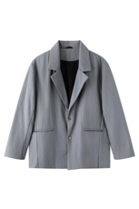 韩版A字廓形西装休闲外套男翻领西服JK2235-P75，男装西服套装，星座210-1