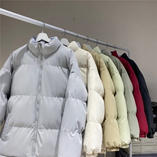 抖音得物美式潮流高品质格子三防加厚羽绒棉衣外套棉服MY5555-P68，男装棉衣，星座610B-1
