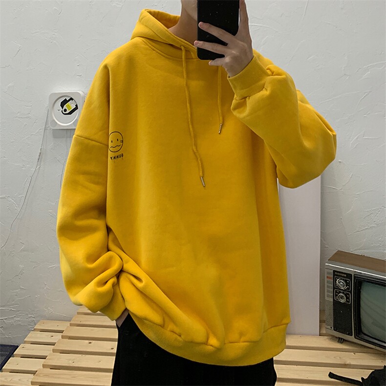A040-WY2072-P40连帽卫衣男加肥加大码胖子棒球服外套图片