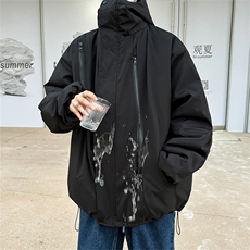 MY6160/P85冬装港风冲锋衣棉衣男防风防水棉服棉袄大码外套上衣，男装棉衣，电商A141