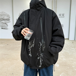 MY6160/P85冬装港风冲锋衣棉衣男防风防水棉服棉袄大码外套上衣图片