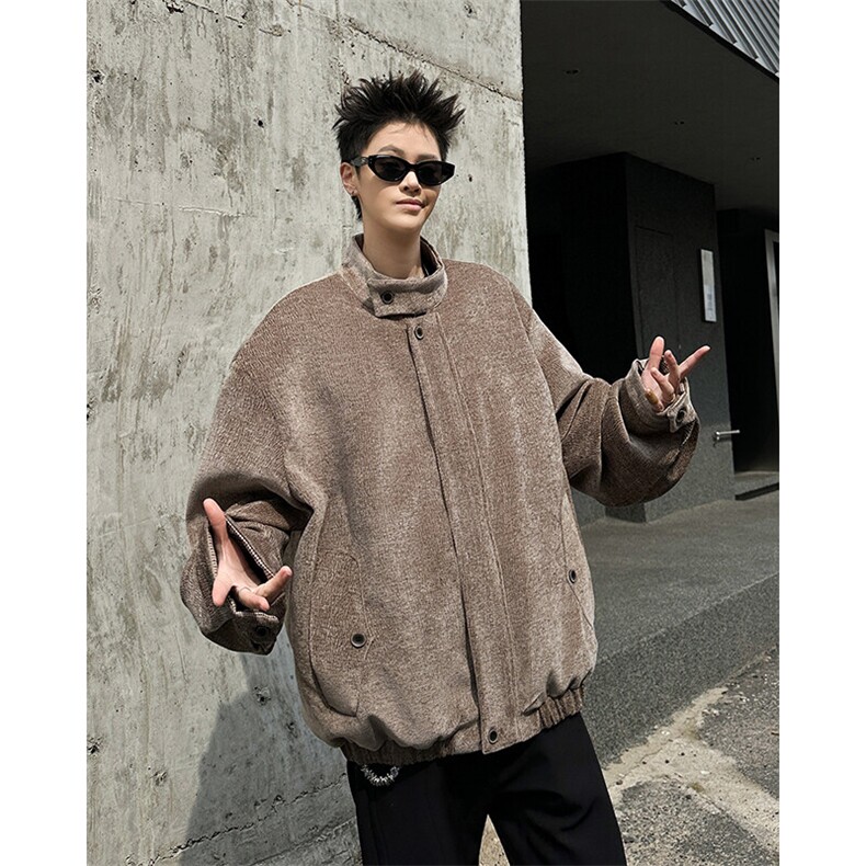 春秋痞帅外套男ins高街潮牌港风韩版潮流宽松夹克JK09346-P83,男装夹克,星座308B-1