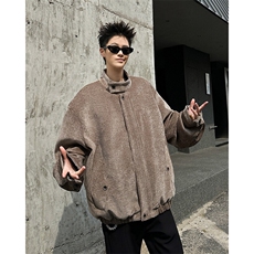 春秋痞帅外套男ins高街潮牌港风韩版潮流宽松夹克JK09346-P83，男装夹克，星座308B-1