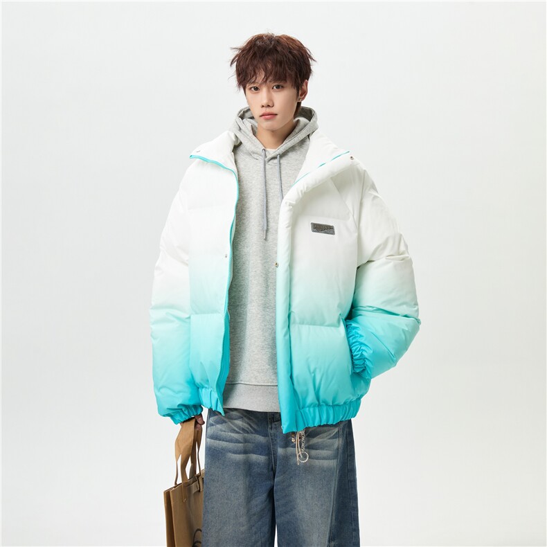 XZ-230-1MY702男模无影墙简约百搭扎染渐变休闲面包服P118控158，鞋类箱包手腕包，星座230-1